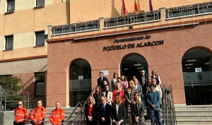 Pozuelo de Alarcón | Pozuelo de Alarcón guarda un minuto de silencio por los fallecidos a consecuencia del temporal en Albacete y la Comunidad Valenciana