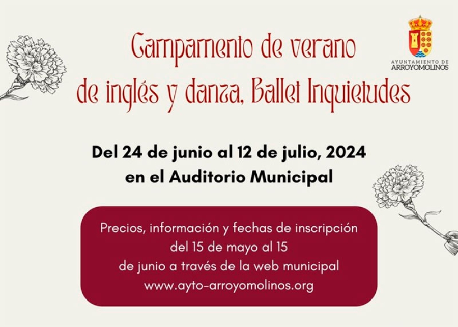 Arroyomolinos | Campamento de verano de Inglés y Danza