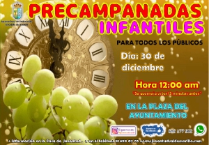 Valdemorillo | Al mediodía de este 30 de diciembre, primeras precampanadas infantiles en la Plaza de la Constitución