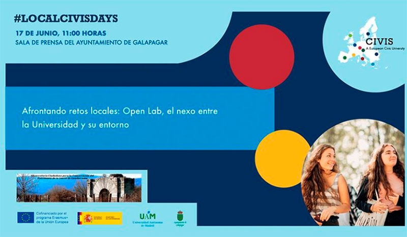 Galapagar | El Ayuntamiento acoge la presentación del proyecto Open Labs de la alianza europea CIVIS de la Universidad Autónoma