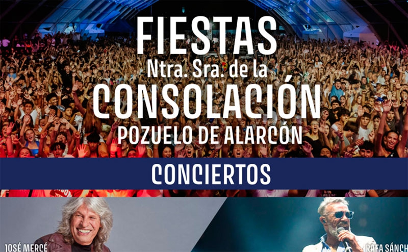 Pozuelo de Alarcón | El Ayuntamiento abre la venta de entradas para los grandes conciertos de las Fiestas de Nuestra Señora de la Consolación