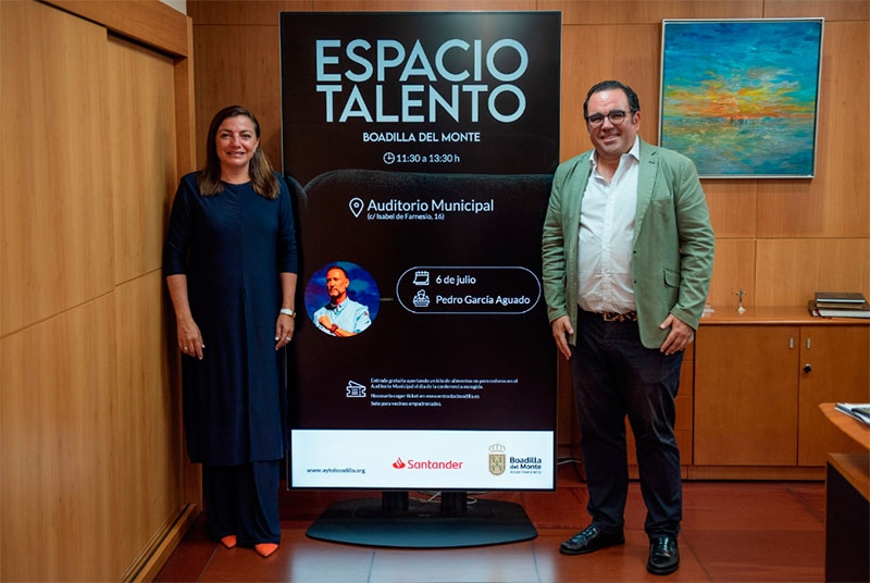 Boadilla del Monte | La conferencia de Pedro García Aguado en Espacio Talento será el próximo 6 de julio