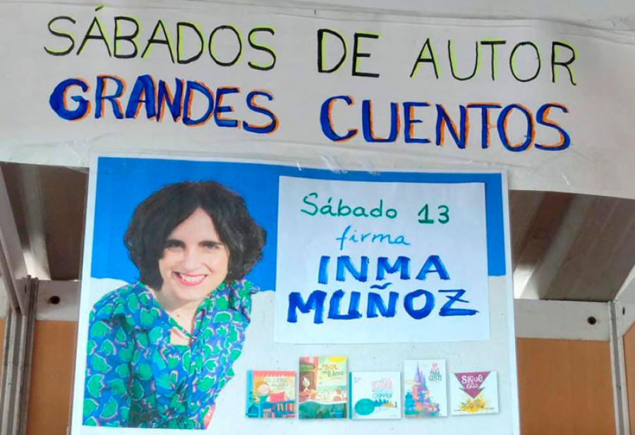 Guadarrama | La Feria del Libro recibe la visita de los escritores Inma Muñoz, José Carlos Andrés y Ricardo Gómez