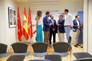 Guadarrama | El consejero de Presidencia, Justicia y Administración Local inauguró en Guadarrama la nueva Oficina de Justicia