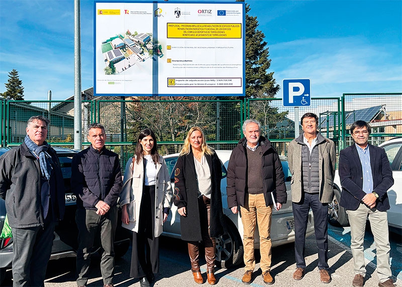 Torrelodones | Comienzan las obras para la rehabilitación energética del Polideportivo municipal