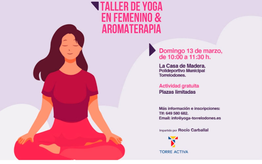Torrelodones | Taller de Yoga en femenino &amp; Aromaterapia