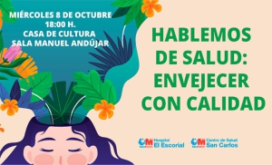 San Lorenzo de El Escorial | La prevención protagoniza la primera de las jornadas “Hablemos de salud” organizadas por el Ayuntamiento