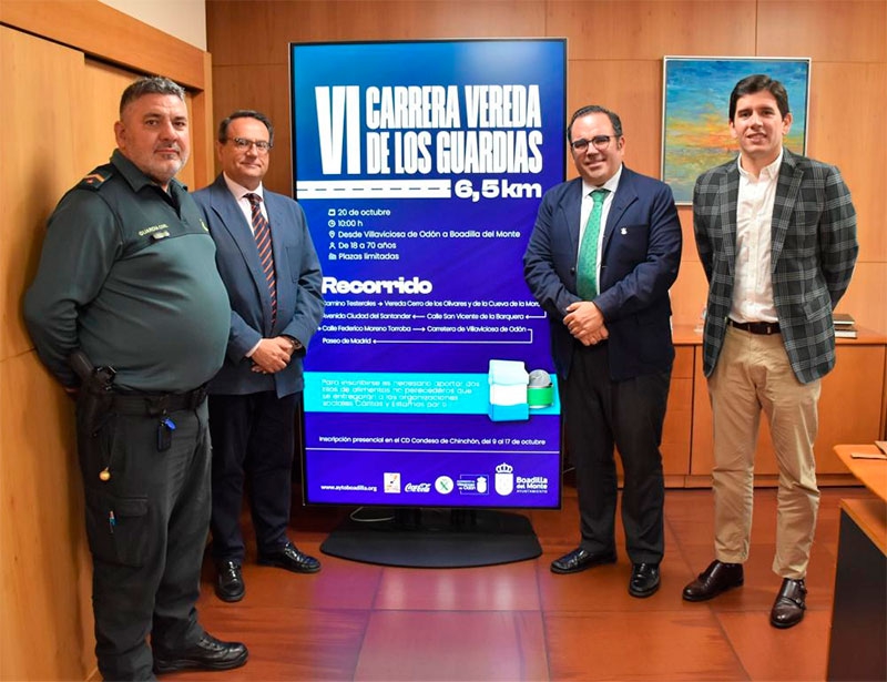 Villaviciosa de Odón | Abiertas las inscripciones para participar en la VI carrera Vereda de los guardias