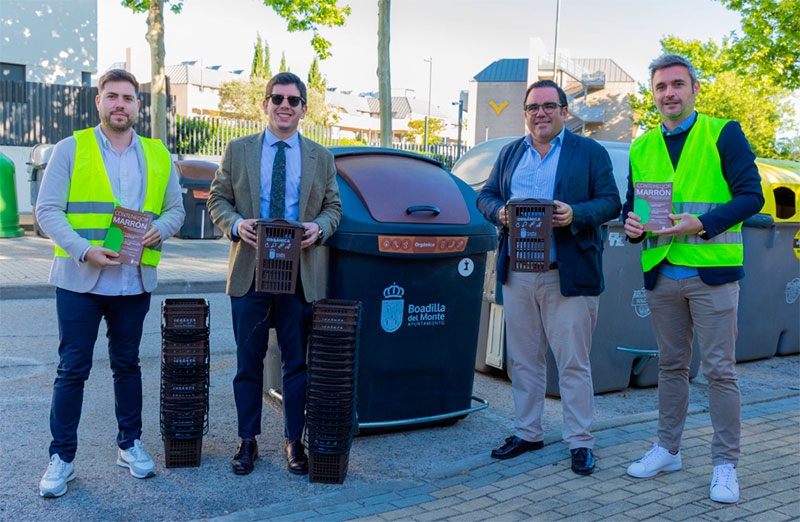 Boadilla del Monte | Boadilla pone en marcha en Los Fresnos una campaña de fomento de la recogida selectiva de residuos orgánicos