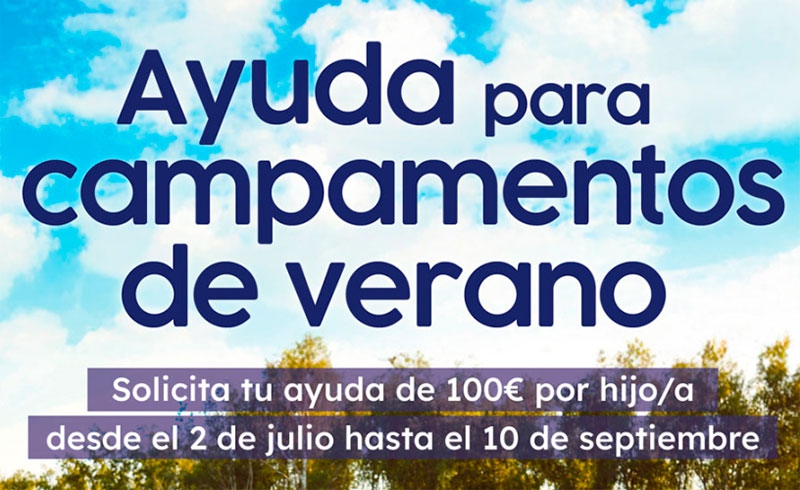 Pozuelo de Alarcón | Sigue abierto el plazo para solicitar la ayuda de 100 euros por hijo para los campamentos de verano