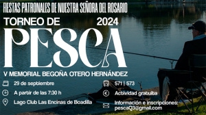 Boadilla del Monte |  Boadilla celebrará el próximo 29 de septiembre el Torneo de Pesca V Memorial Begoña Otero Hernández