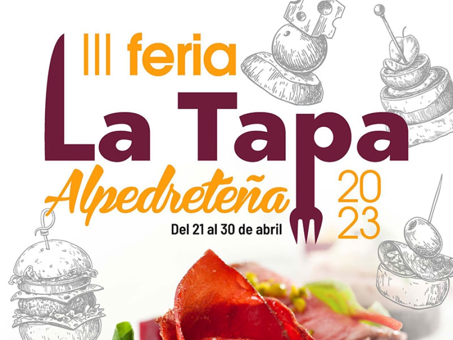 Alpedrete | III Feria de la Tapa Alpedreteña del 21 al 30 de abril