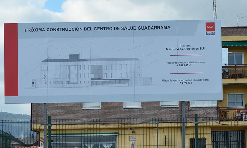 Guadarrama | El Ayuntamiento de Guadarrama concede las licencias de actividad y construcción para el nuevo centro de salud de guadarrama