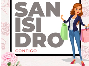Las Rozas | Claveles para los clientes de los comercios por San Isidro