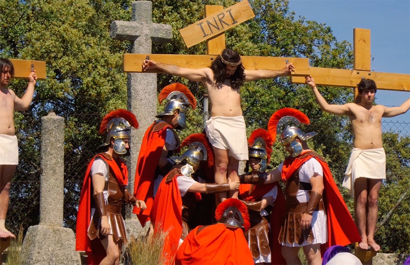 Chapinería | Todo preparado para la representación del Viacrucis en Chapinería