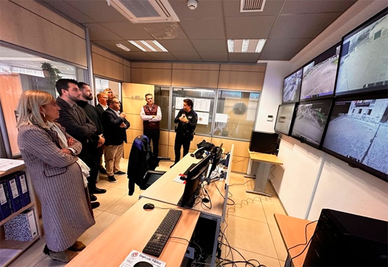 Collado Villalba | El sistema de videovigilancia de Collado Villalba, modelo para otros municipios de España