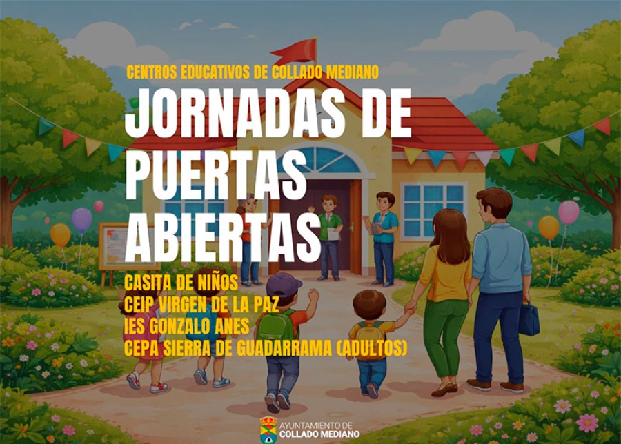 Collado Mediano | Jornadas de puertas abiertas en los centros educativos de Collado Mediano