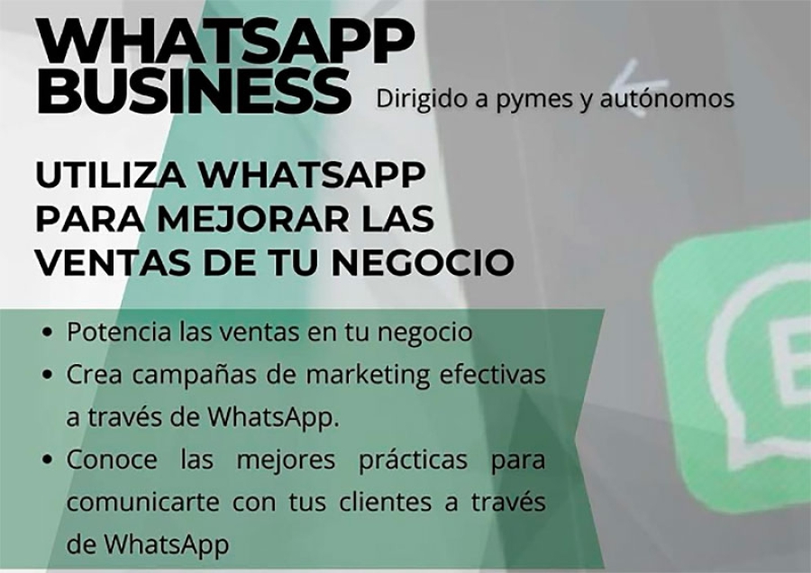 Villaviciosa de Odón | El Ayuntamiento impartirá un curso de WhatsApp Business para los comerciantes, emprendedores y autónomos del municipio