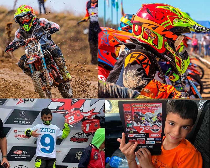 Collado Mediano | Manuel Olmedo Sánchez lucha por los campeonato de Motocross y Cross Country con 8 años