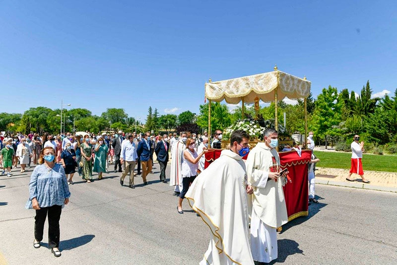 Villanueva de la Cañada | La localidad celebra la festividad del Corpus Christi