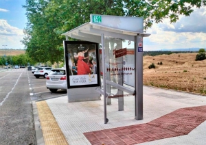 Majadahonda | Ocho nuevas marquesinas de autobús renuevan el entorno urbano de Majadahonda