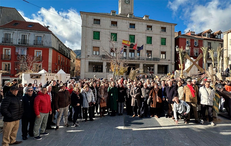 San Lorenzo de El Escorial | Inaugurado el Belén Monumental, Fiesta de Interés Turístico Regional y gran atractivo de la Navidad gurriata