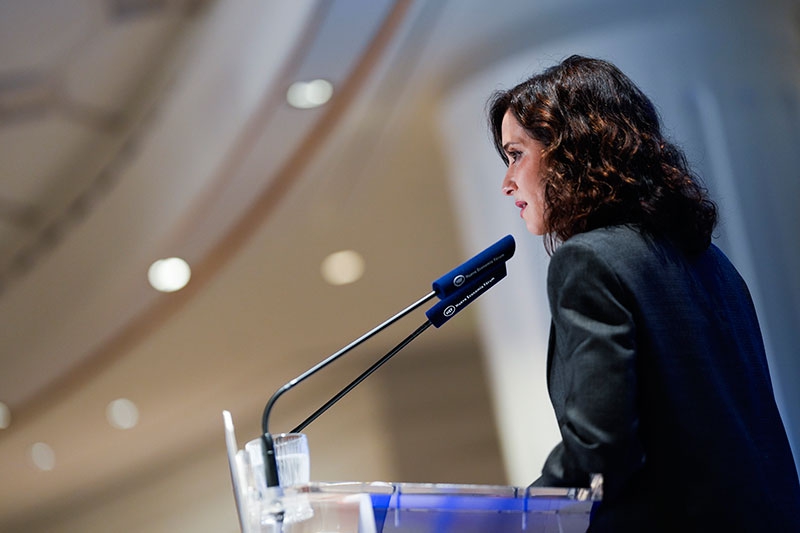 Díaz Ayuso anuncia una nueva rebaja de medio punto del IRPF que ahorrará otros 500 millones a los madrileños