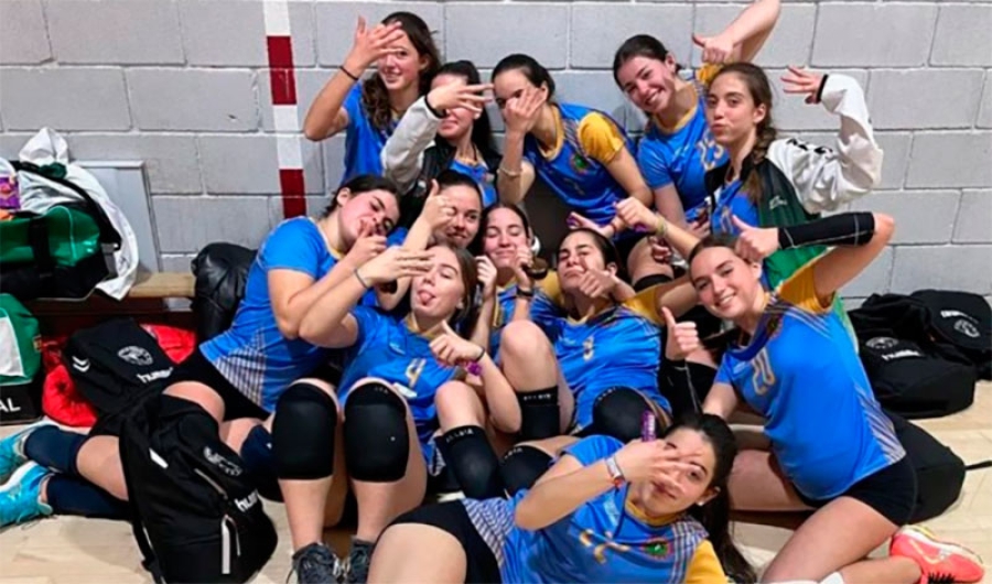 El Escorial | El equipo cadete del Club de Voleibol El Escorial se juega el ascenso a segunda división este domingo