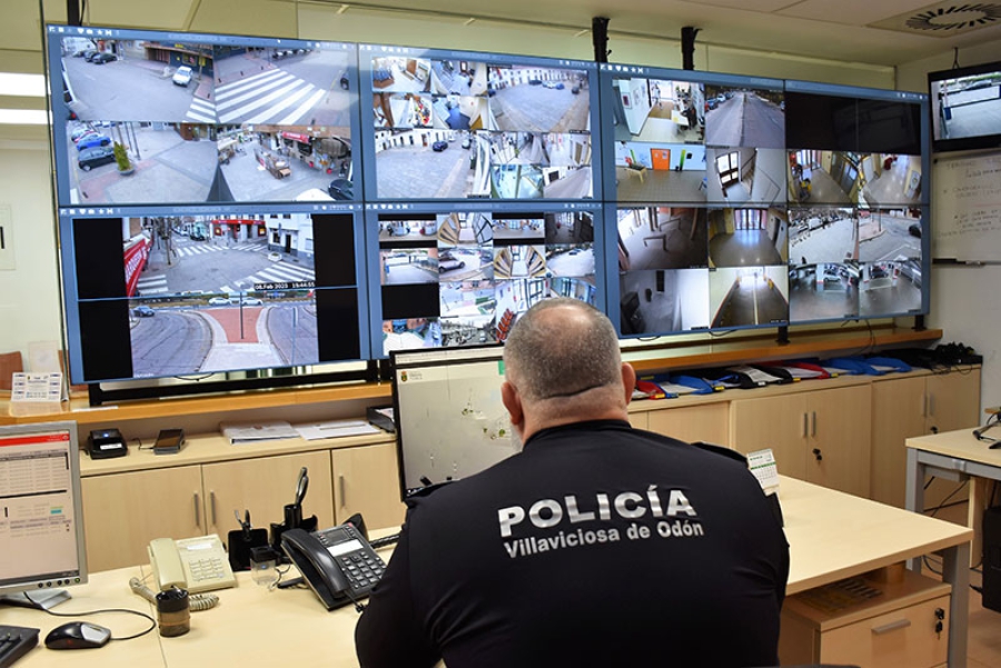 Villaviciosa de Odón | El Ayuntamiento finaliza la instalación de una veintena de cámaras de videovigilancia en el municipio