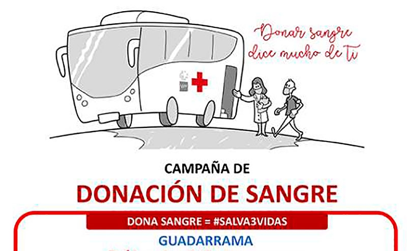 Guadarrama | Los hospitales Puerta de Hierro, Villalba y El Escorial se unen al maratón de donación de sangre