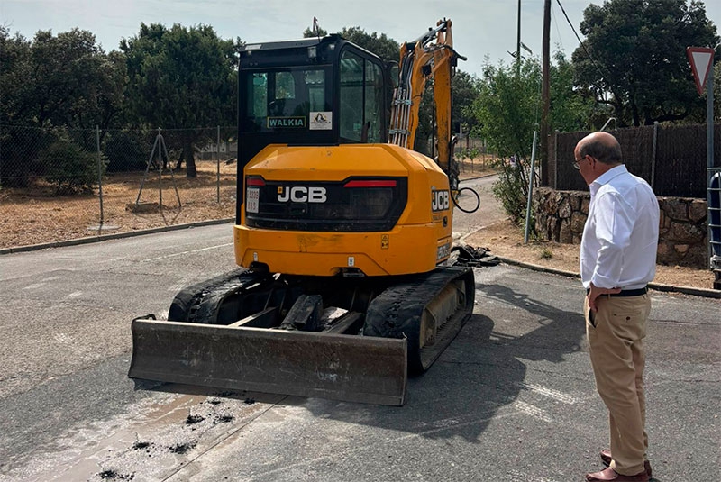El Escorial | El Ayuntamiento de El Escorial inicia las obras de la segunda fase de reurbanización en Los Arroyos