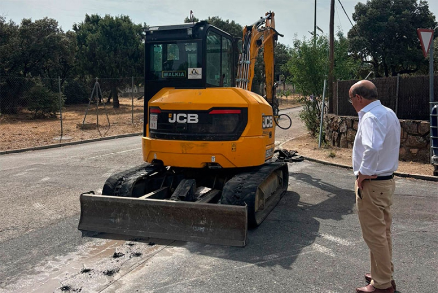El Escorial | El Ayuntamiento de El Escorial inicia las obras de la segunda fase de reurbanización en Los Arroyos