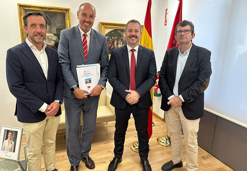 Sevilla la Nueva | Reunión entre el alcalde y el consejero de Cultura para seguir trabajando por el patrimonio de Sevilla la Nueva