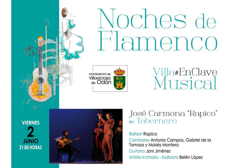 Villaviciosa de Odón | La programación VillaEnClaveMusical vuelve a tener en el flamenco a una de sus actividades protagonistas