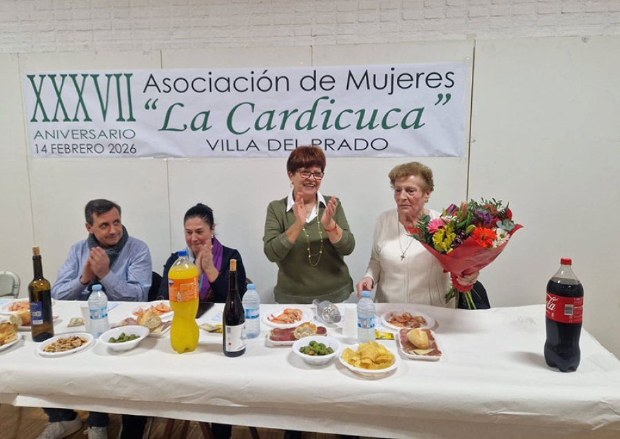Villa del Prado | La Asociación de Mujeres “La Cardicuca” celebra el XXXVII aniversario de su fundación
