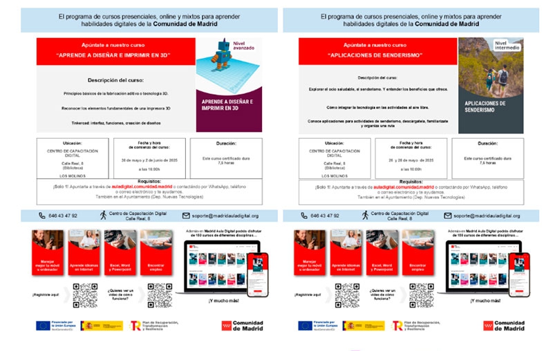 Los Molinos | Nuevos cursos gratuitos de capacitación digital en Los Molinos
