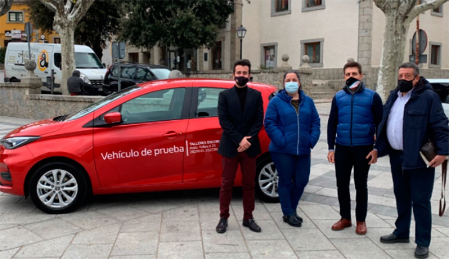 El Escorial | El Ayuntamiento potencia la movilidad sostenible incorporando un nuevo vehículo eléctrico
