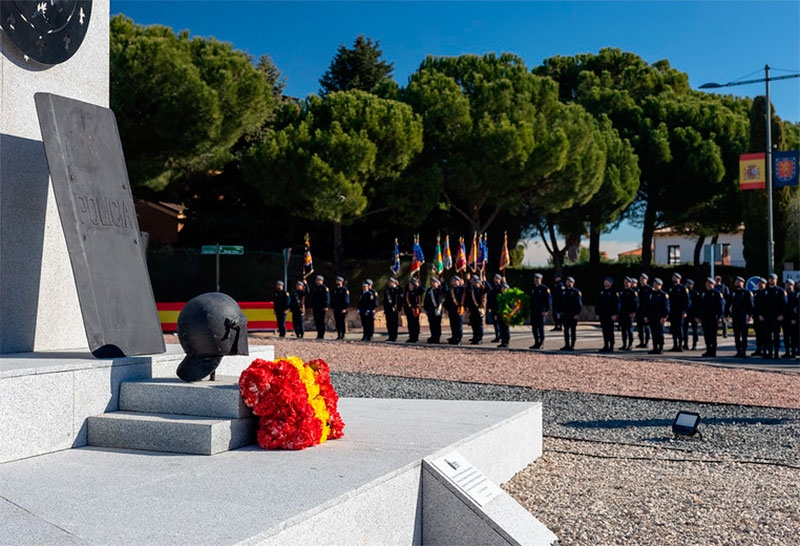 Boadilla del Monte | Inaugurada una rotonda en La Cárcava en homenaje a las Unidades de Intervención Policial