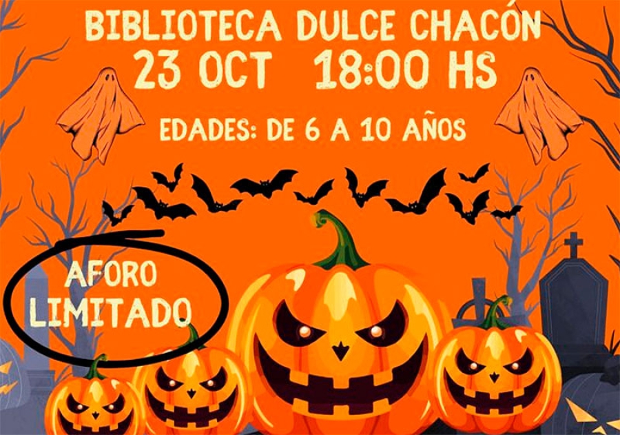 Brunete | Taller de fantasmas y murciélagos en Halloween