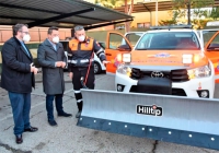 Villaviciosa de Odón | El Ayuntamiento dota a Protección Civil de un equipo para las nevadas