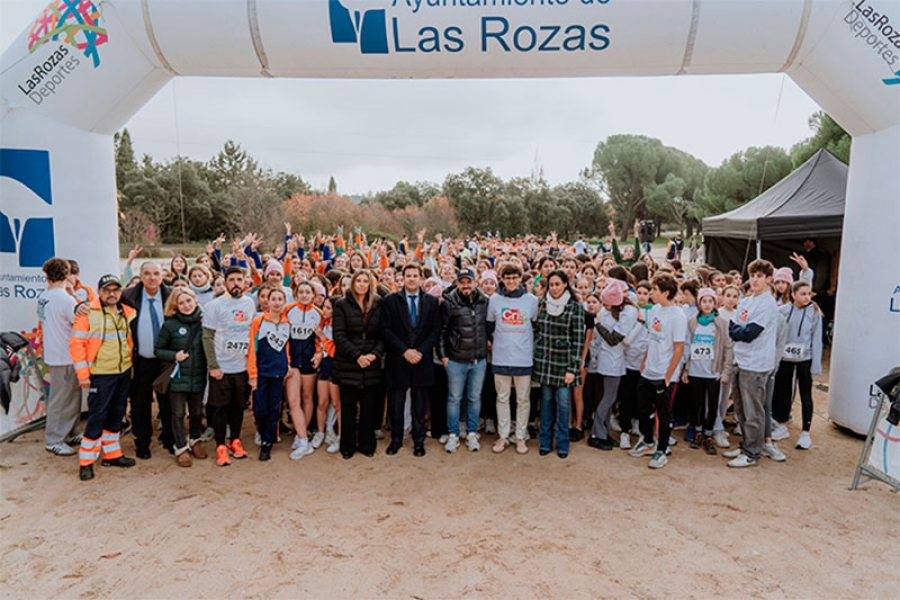Las Rozas | Cerca de 3.500 escolares corrieron contra el cáncer infantil
