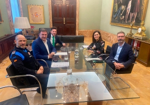 Humanes de Madrid | El alcalde mantuvo una reunión en la Delegación del Gobierno en Madrid para abordar la mejora Seguridad de Humanes