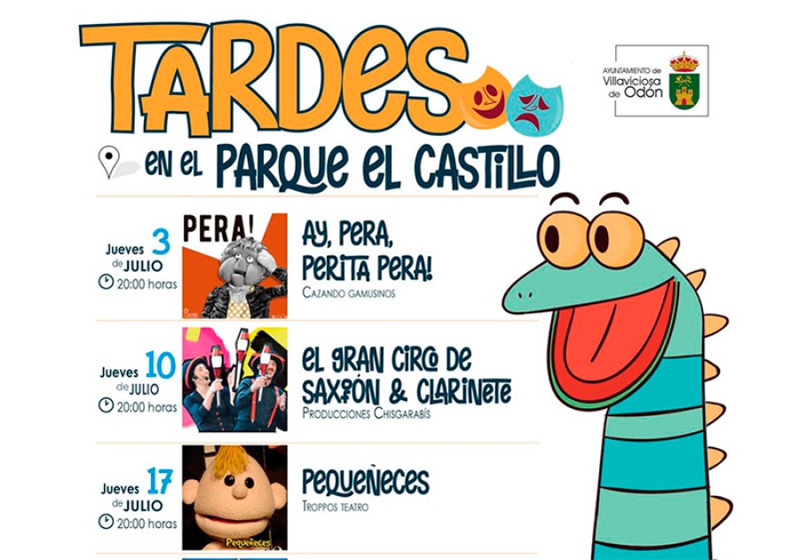 Villaviciosa de Odón | “Tardes en el Parque El Castillo”, cultura y diversión para toda la familia
