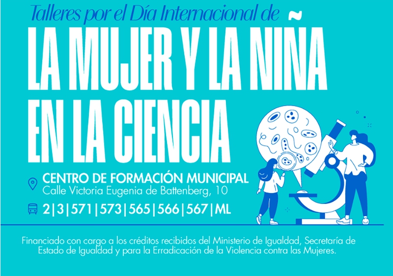 Boadilla del Monte | Boadilla ofrece dos talleres para celebrar el Día Internacional de la Mujer y la Niña en la Ciencia