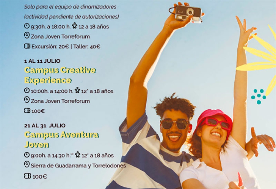 Torrelodones | “Verano Joven 2025” campamentos creativos y de aventura en Torrelodones