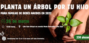 Boadilla del Monte | Abierta la inscripción para la plantación de árboles en homenaje a los niños nacidos en 2022
