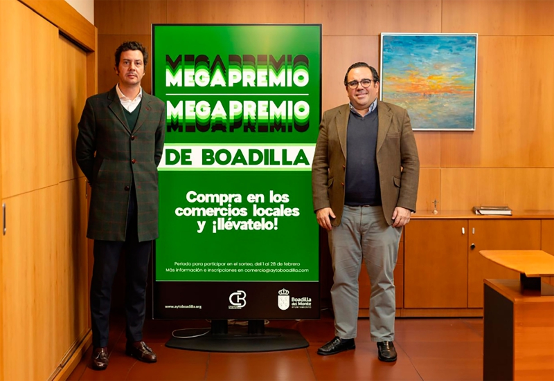 Boadilla del Monte | El Mega Premio incluirá, para un solo ganador, obsequios de los 75 establecimientos participantes