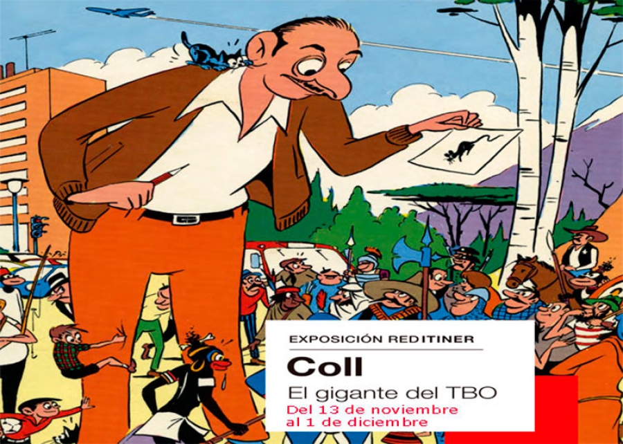 Villanueva del Pardillo | La exposición RedItiner «Coll. El giante del TBO» visita Villanueva del Pardillo