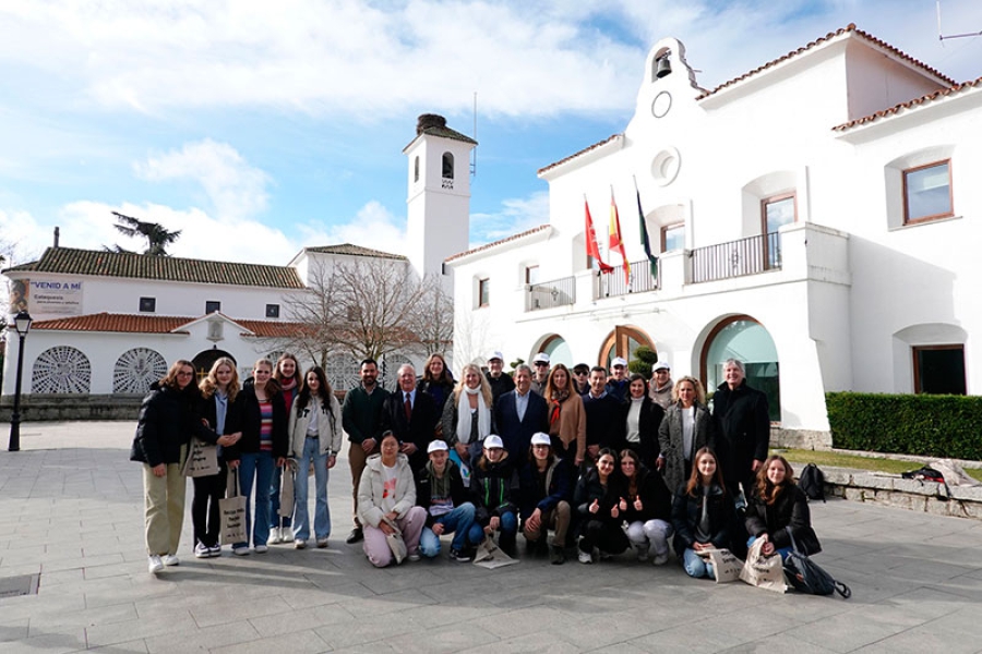 Villanueva de la Cañada | Visita de estudiantes alemanes a Villanueva de la Cañada