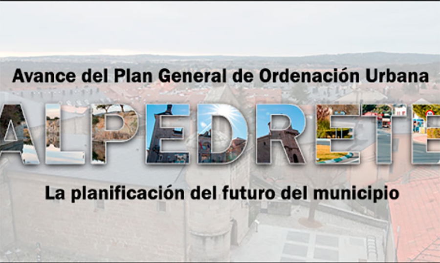 Alpedrete | Alpedrete presenta su primer Avance del Plan General de Ordenación Urbana